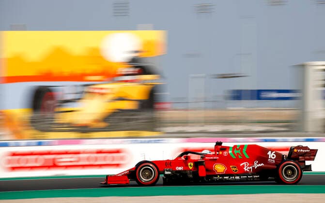 16 Charles Leclerc MON, Scuderia Ferrari Mission Winnow , F1 Grand Prix of Qatar at Losail International Circuit on November 20, 2021 in Doha, Qatar Photo by HOCH ZWEI Doha Qatar