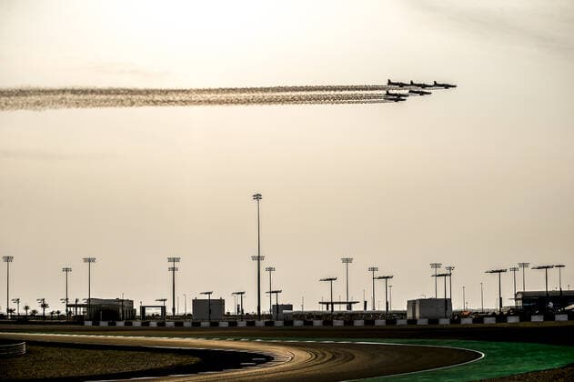 Planes illustration during the Formula 1 Ooredoo Qatar Grand Prix 2021, 20th round of the 2021 FIA Formula One World Championship, WM, Weltmeisterschaft from November 19 to 21, 2021 on the Losail International Circuit, in Lusail, Qatar - F1 - QATAR GRAND PRIX 2021 DPPI Panoramic  F12021GP20QAT_JK232499