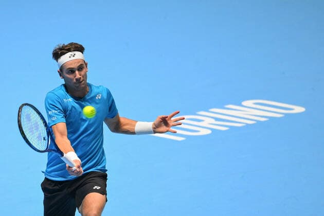 Tennis, ATP Finals in Turin, Daniil Medvedev - Casper Ruud