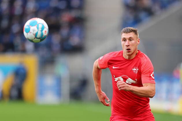 20 11 2021, xtvx, Football 1 Bundesliga, TSG 1899 Hoffenheim RB Leipzig emspor, v l Willi Orban RB Leipzig Portrait DFL DFB REGULATES PROHIBIT ANY USE OF PHOTOGRAPHS as IMAGE SEQUENCES and or QUASI VIDEO Sinsheim