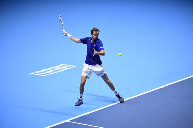 Daniil Medvedev TENNIS : Nitto ATP, Tennis Herren finals 2021 - 20 11 2021 AntoineCouvercelle Panoramic 