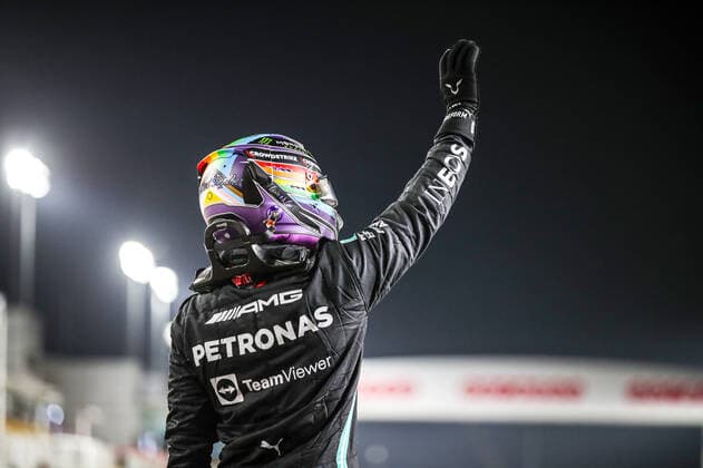 Formula 1, Qatar GP at Losail, Hamilton on pole