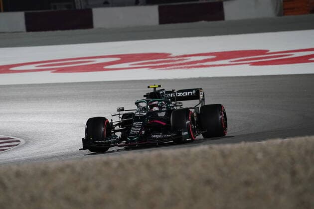 Formula 1 Ooredoo Qatar Grand Prix 2021 20 11 2021, Losail International Circuit, Doha, Formula 1 Ooredoo Qatar Grand Prix 2021 ,in the picture Sebastian Vettel DEU , Aston Martin Cognizant Formula One Team nordphotoxGmbHx xBratic nph00250