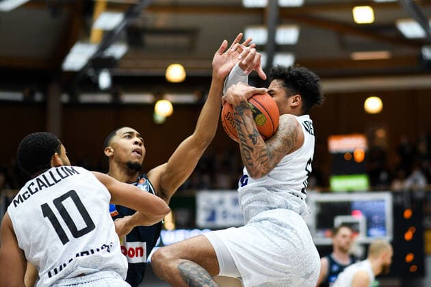 Basketball, BBL, HAKRO Merlins Crailsheim - Hamburg Towers