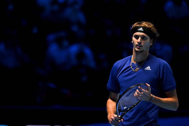 Photo Marco Alpozzi LaPresse November 20, 2021 Turin (Italy) Tennis Nitto ATP, Tennis Herren Finals - men s singles - Novak Djokovic Vs Alexander Zverev In the pic: Alexander Zverev (Germany)  Copyright: xMarcoxAlpozzi LaPressex