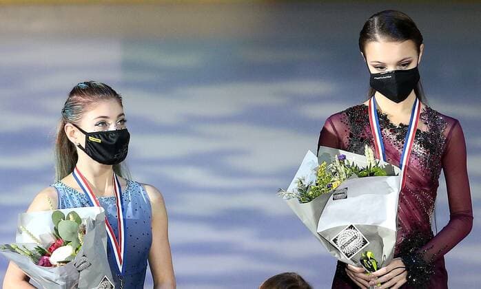 Figure Skating, ISU Grand Prix in Grenoble, Award Ceremony
