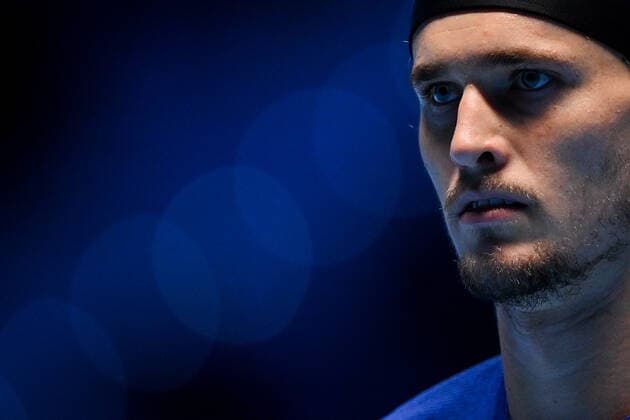 Sport Bilder des Tages Photo Marco Alpozzi LaPresse November 20, 2021 Turin (Italy) Tennis Nitto ATP, Tennis Herren Finals - men s singles - Novak Djokovic Vs Alexander Zverev In the pic: Alexander Zverev (Germany)  Copyright: xMarcoxAlpozzi LaPressex