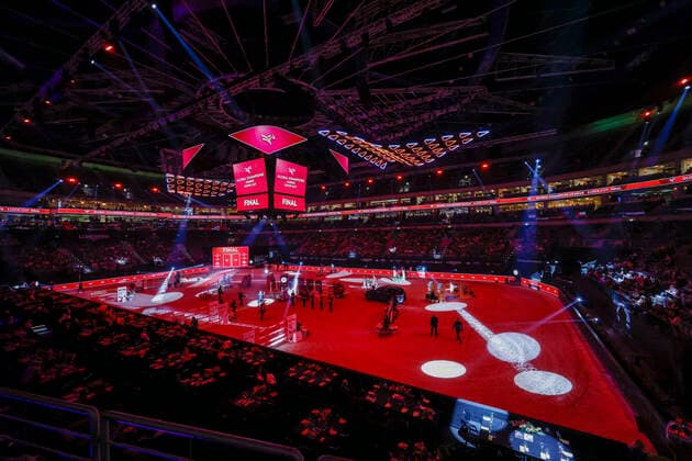 PRAGUE GC Playoffs Final 2021, PRAGUE GC Playoffs Final 2021 Übersicht, Overview, Hallenübersicht Walk of Champions Global Champions League Final GCL Super Cup 3rd Team Competition Final Int jumping competition over two rounds 1 60 m Prague, Praha, O2 Arena 21 November 2021