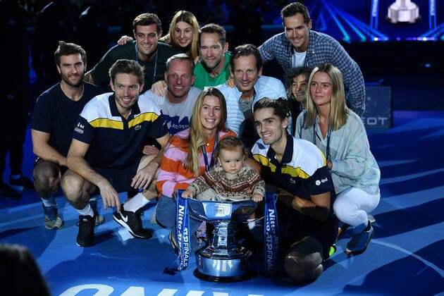 Nicolas Mahut and Pierre Hugues Herbert wins the Nitto ATP, Tennis Herren finals 2021 TENNIS : Nitto ATP finals 2021 - 21 11 2021 AntoineCouvercelle Panoramic 