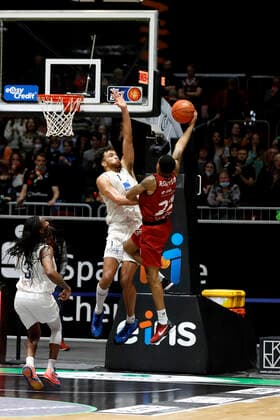 21 11 2021, easyCredit Basketball Bundesliga, BBL, 2021 2022 season, men, Chemnitz Niners MLP Academics Heidelberg Gerald Robinson, Niners Chemnitz Chemnitz Fair Chemnitz Saxony Germany