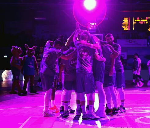 GSD zje123 easy Credit Basketball BBL season 2020 21 BG Göttingen FC Bayern Munich Göttingens Team