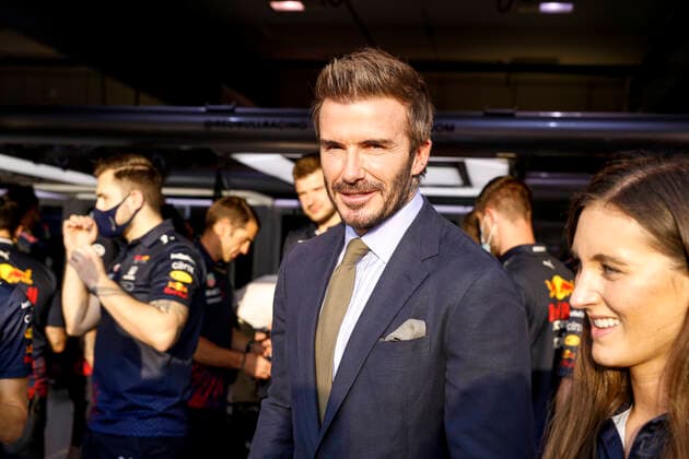 David Beckham GBR , F1 Grand Prix of Qatar at Losail International Circuit on November 21, 2021 in Doha, Qatar Photo by HOCH ZWEI Doha Qatar