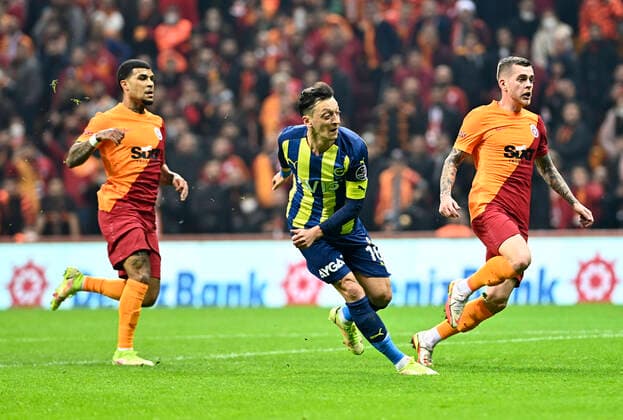 Football, EL, Galatasaray Istanbul - Fenerbahce Istanbul