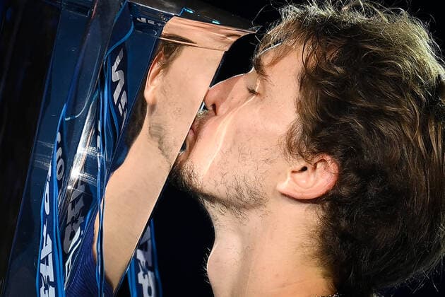 Photo Marco Alpozzi LaPresse November 21, 2021 Turin (Italy) Tennis Nitto ATP, Tennis Herren Finals - men s singles - finals Alexander Zverev Vs Daniil Medvedev In the pic: Alexander Zverev (Germany)  Copyright: xMarcoxAlpozzi LaPressex