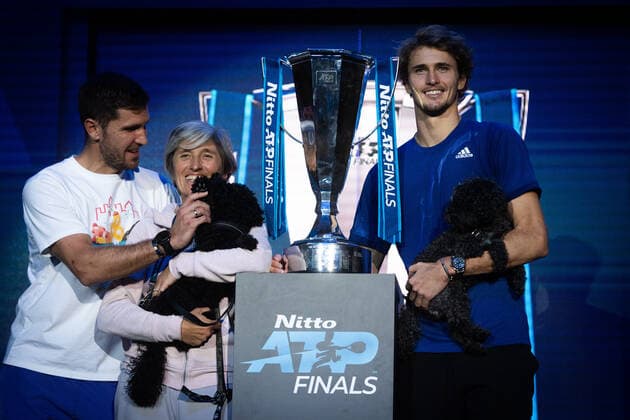 Photo Marco Alpozzi LaPresse November 21, 2021 Turin (Italy) Tennis Nitto ATP, Tennis Herren Finals - men s singles - finals Alexander Zverev Vs Daniil Medvedev In the pic: Alexander Zverev (Germany)  Copyright: xMarcoxAlpozzi LaPressex