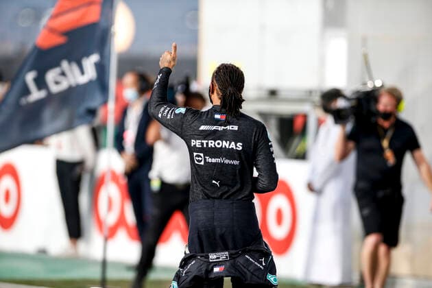 44 Lewis Hamilton GBR, Mercedes AMG Petronas F1 Team , F1 Grand Prix of Qatar at Losail International Circuit on November 21, 2021 in Doha, Qatar Photo by HOCH ZWEI Doha Qatar