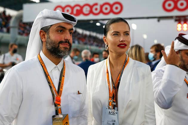 Adriana Lima, F1 Grand Prix of Qatar at Losail International Circuit on November 21, 2021 in Doha, Qatar Photo by HOCH ZWEI Doha Qatar