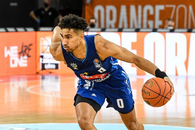 GER, BBL, ratiopharm ulm vs ALBA Berlin 21 11 2021, ratiopharm arena, Neu Ulm, GER, BBL, ratiopharm ulm vs ALBA Berlin, pictured Maodo Lo Berlin, 0 nordphotoxGmbHx xHafner nph00200