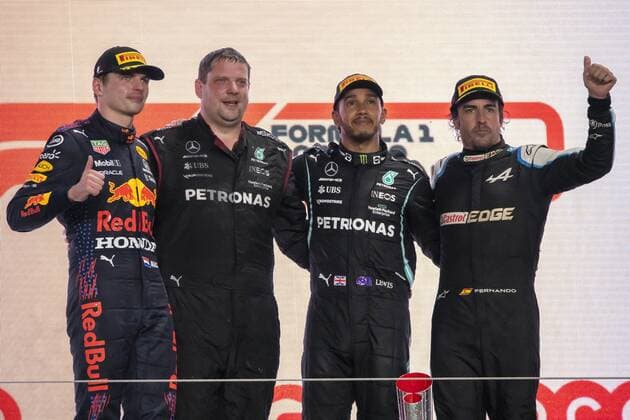 Losail - 21-11-2021, Losail, Formula 1 Qatar Grand Prix at the Losail International Circuit, Race, Formula 1 Qatar Grand Prix - Race  x14434485x Copyright: