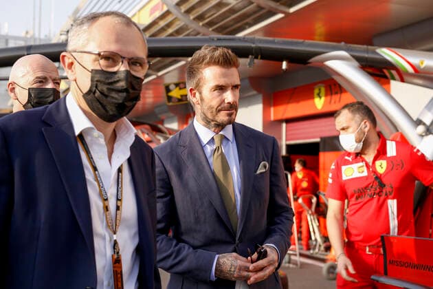 BECKHAM David, former football player, portrait during the Formula 1 Ooredoo Qatar Grand Prix 2021, 20th round of the 2021 FIA Formula One World Championship, WM, Weltmeisterschaft from November 19 to 21, 2021 on the Losail International Circuit, in Lusail, Qatar - F1 - QATAR GRAND PRIX 2021 - RACE DPPI Panoramic  F12021GP20QAT_JK234068