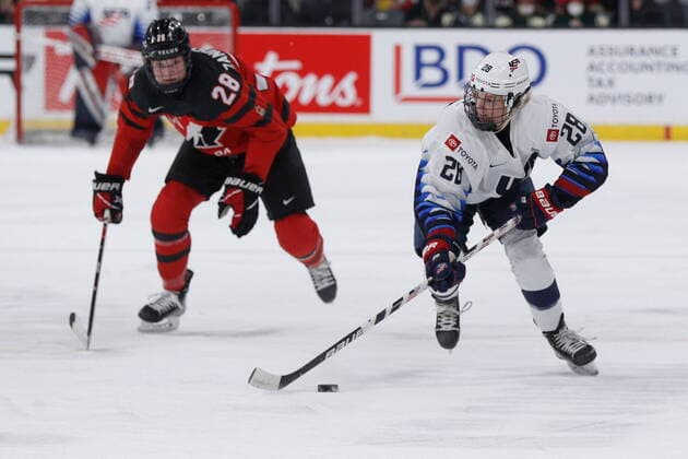 Ice hockey, Women, Canada - USA