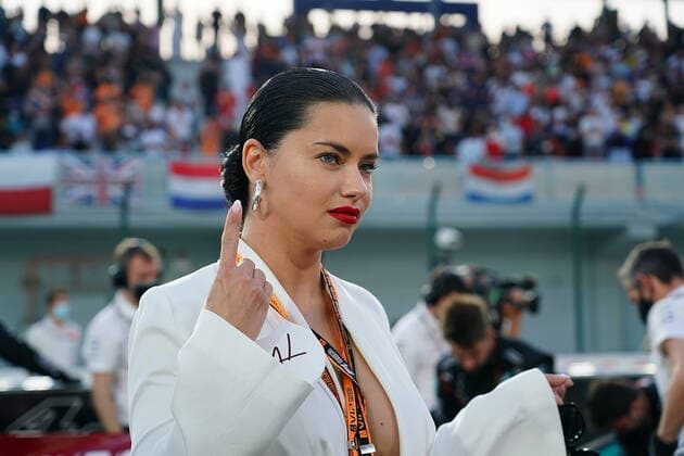 Formula 1 Ooredoo Qatar Grand Prix 2021 21 11 2021, Losail International Circuit, Doha, Formula 1 Ooredoo Qatar Grand Prix 2021 ,in the picture model Adriana Lima nordphotoxGmbHx xBratic nph00250