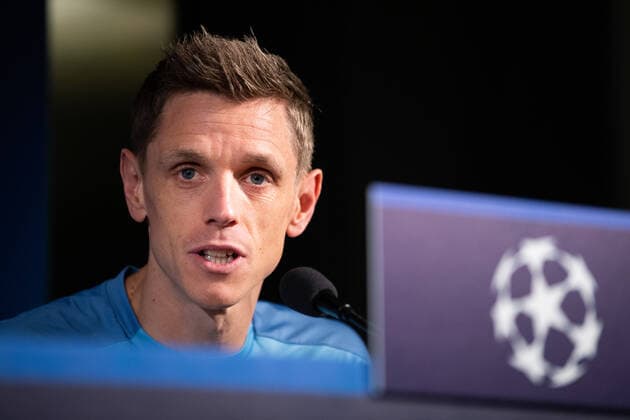 211122 Sören Rieks during a press conference with Malmö FF on November 22, 2021 in Malmö Photo Petter Arvidson BILDBYRAN code PA PA0338 football football soccer football champions league training press conference training practice press conference malmö ff bbeng,  Copyright: PETTERxARVIDSON BB211122PA012