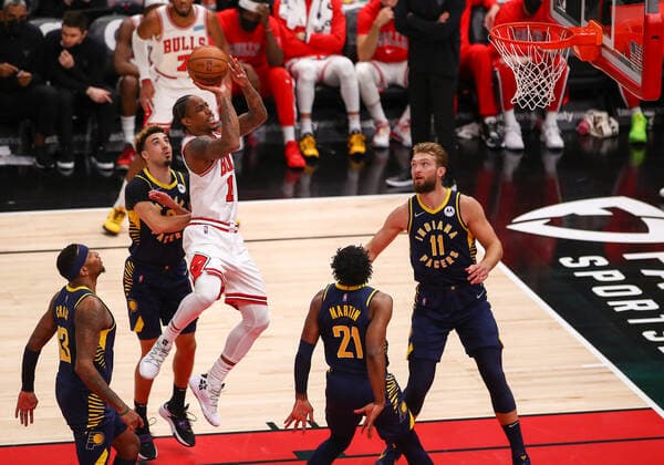 Basketball, NBA, Chicago Bulls - Indiana Pacers