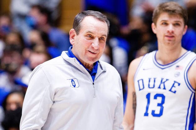 Basketball, Coach Mike Krzyzewski resigns after over 1200 wins, archive pictures