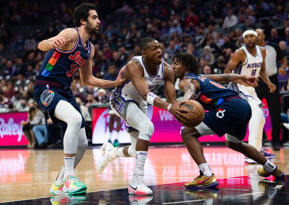 Basketball, NBA, Sacramento Kings - Philadelphia 76ers