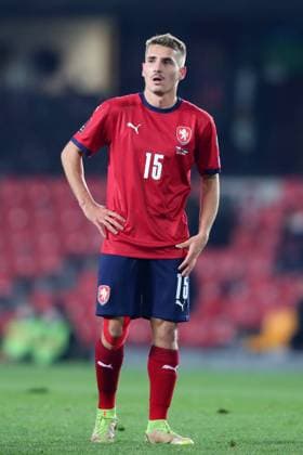 MICHAL SADILEK, Repubblica Ceca, FIFA World Cup, WM, Weltmeisterschaft, Fussball 2022 Qualifying Round, Czech Republic vs Estonia 2-0, Prague QUALIFICAZIONI MONDIALI REPUBBLICA CECA-ESTONIA 2-0