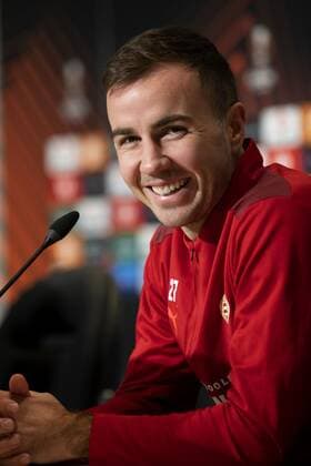 EINDHOVEN Mario Gotze of PSV during the press conference in the run up to the UEFA Europa League group match against Sturm Graz ANP OLAF KRAAK UEFA Europa League 2021 2022 xVIxANPxSportx xxANPxIVx 441109310