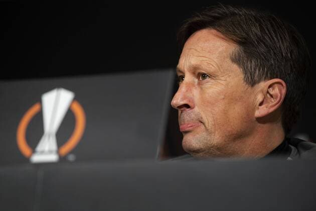 Football, EL, Press conference PSV Eindhoven