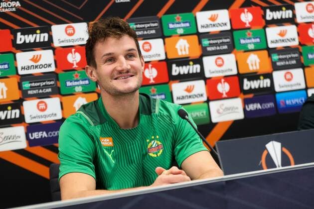 Football, EL, Rapid Vienna Press Conference