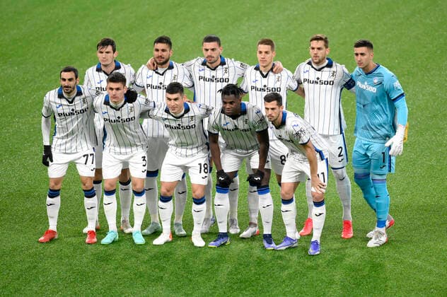 Vo f l n r Davide Zappacosta, Joakim Maehle, Ruslan Malinovskyi, Duvan Zapata, Remo Freuler, BC, Hi f l n r Marten de Roon, Jose Luis Palomino, Merih Demiral, Mario Pasalie, Rafael Toloi, Goalkeeper Juan Musso, BC, Starting eleven, BSC Young Boys Atalanta Bergamo, Champions League, Football, 23 11 2021