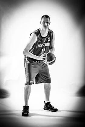 Basketball Nuremberg 24 11 2021 Season 2021 2022 FIBA World Cup Qualifiers Team Germany Robin Benzing Germany, No 12