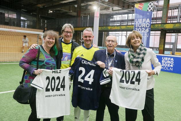 Football, EURO 2024, Host city Cologne receives delegation from DFB and UEFA