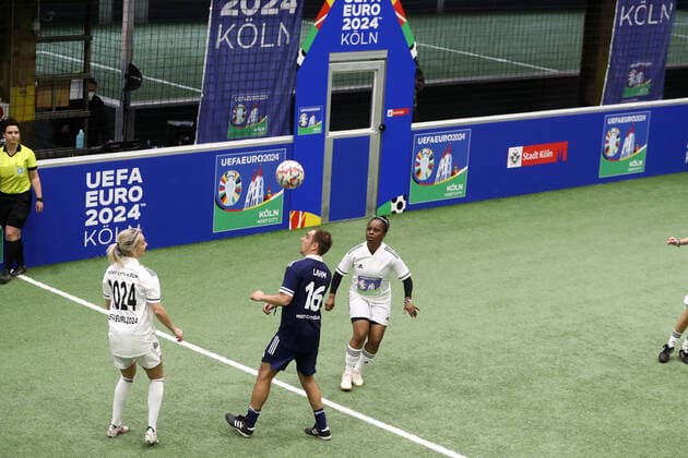 1 FC Köln Host city Cologne welcomes delegation from DFB and UEFA At the kick off event, Team Cologne will take on Team Euro 2024 for a show match, on the ball Philipp Lahm, 25 11 2021, pic. DUS900