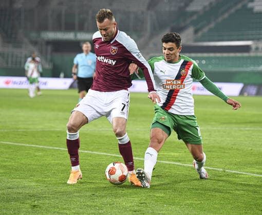 Football, EL, Rapid Vienna - West Ham United
