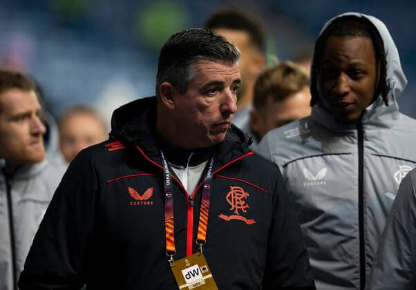 Football - 2021 2022 UEFA Europa League - Group A - Round Five - Glasgow Rangers vs Spartak Prague - Ibrox stadium - Thursday 25th November 2021 Rangers assistant manager Roy Makaay arrives at Ibrox Stadium 