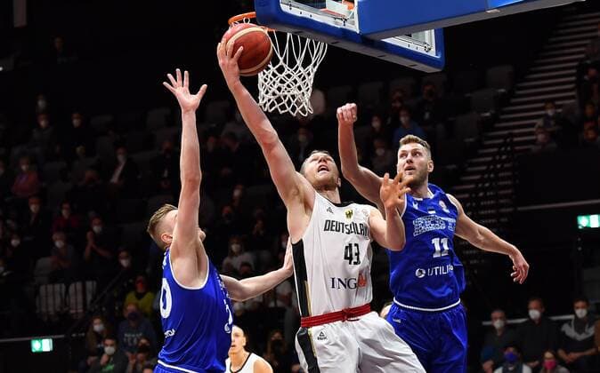 25 11 2021 Basketball International Qualifiers World Cup European Qualifiers Germany Germany vs Estonia Estonia Christian Sengfelder 43, Germany vs Rauno Nurger 20, Estonia Siim Sander Vene 11, Estonia