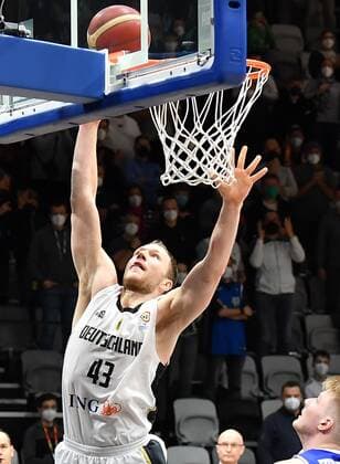 25 11 2021 Basketball International Qualifier World Cup European Qualifiers Germany Germany vs Estonia Estonia Christian Sengfelder 43, Germany