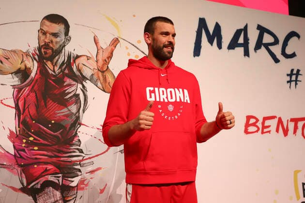 Basketball, Uni Girona CB introduces new signing Marc Gasol