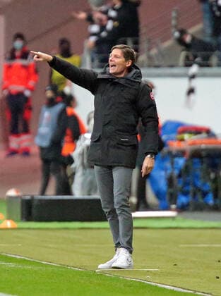 25 11 2021, xovx, football UEFA Europa League, Eintracht Frankfurt Royal Antwerp coach Oliver Glasner Eintracht Frankfurt , exempt DFL DFB REGULATIONS PROHIBIT ANY USE OF PHOTOGRAPHS as IMAGE SEQUENCES and or QUASI VIDEO emspor Frankfurt