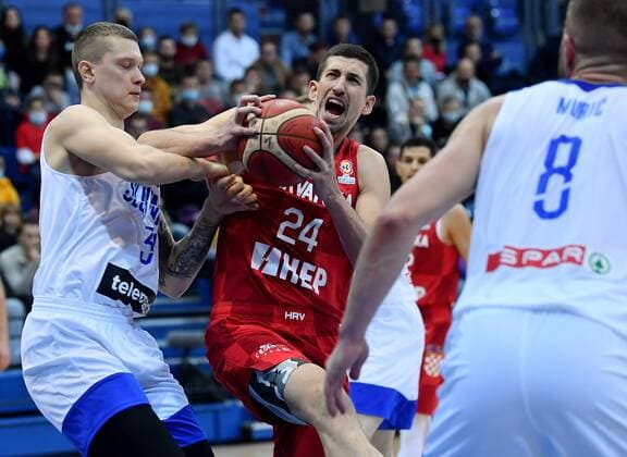Basketball, World Cup Quali, Croatia - Slovenia