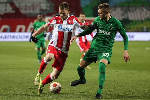 Football, EL, Red Star Belgrade - Ludogorez Rasgrad