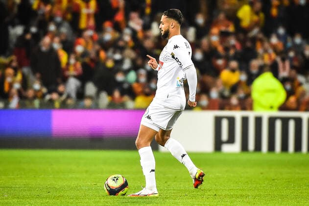Sofiane BOUFAL of Angers FOOTBALL : RC Lens vs Angers SCO - Ligue 1 Uber Eats - 26 11 2021 MatthieuMirville Panoramic 
