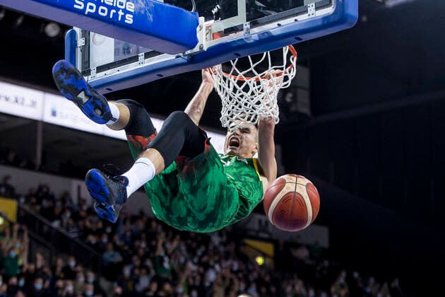 2021-11-26 Klaipeda Lithuania. Lithuania plays vs Bulgaria FIBA World Cup 2023 qualifier in Klaipeda on 26 of November 2021. Klaipeda Lithuania A16I1110  Copyright: xRokasxLukoseviciusx FIBA basketball world cup qualifier