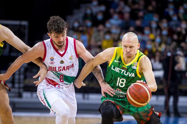 Basketball, World Cup Qualifier, Lithuania - Bulgaria