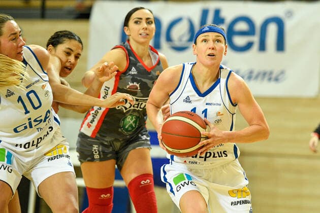 Basketball, BBL, Women, Gisa Lions SV Halle - TSV 1880 Wasserburg